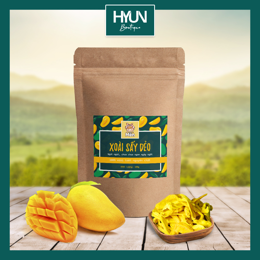 [HCM]500 gram Mứt xoài sấy dẻo