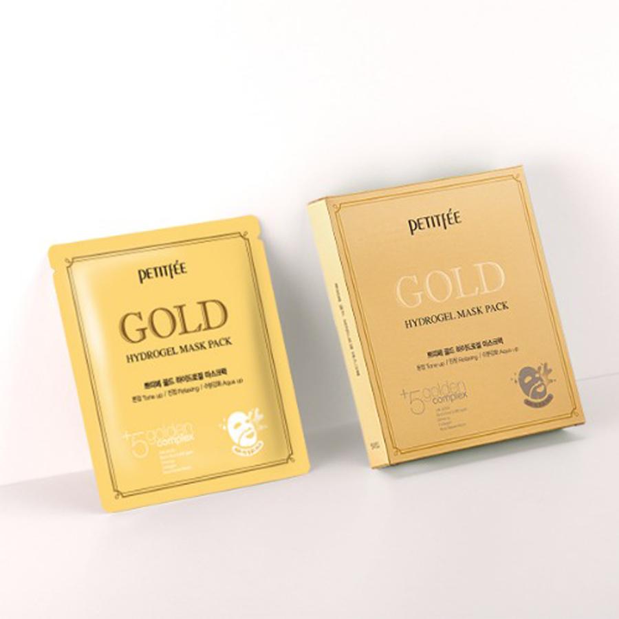 Mặt nạ mặt PETITFEE Gold Hydrogel Mask Pack (vàng 24K) (date: 30/09/2024)