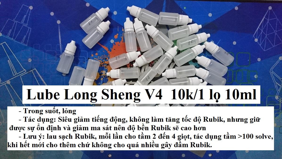 Phụ kiện Rubik. Long Sheng Lube
