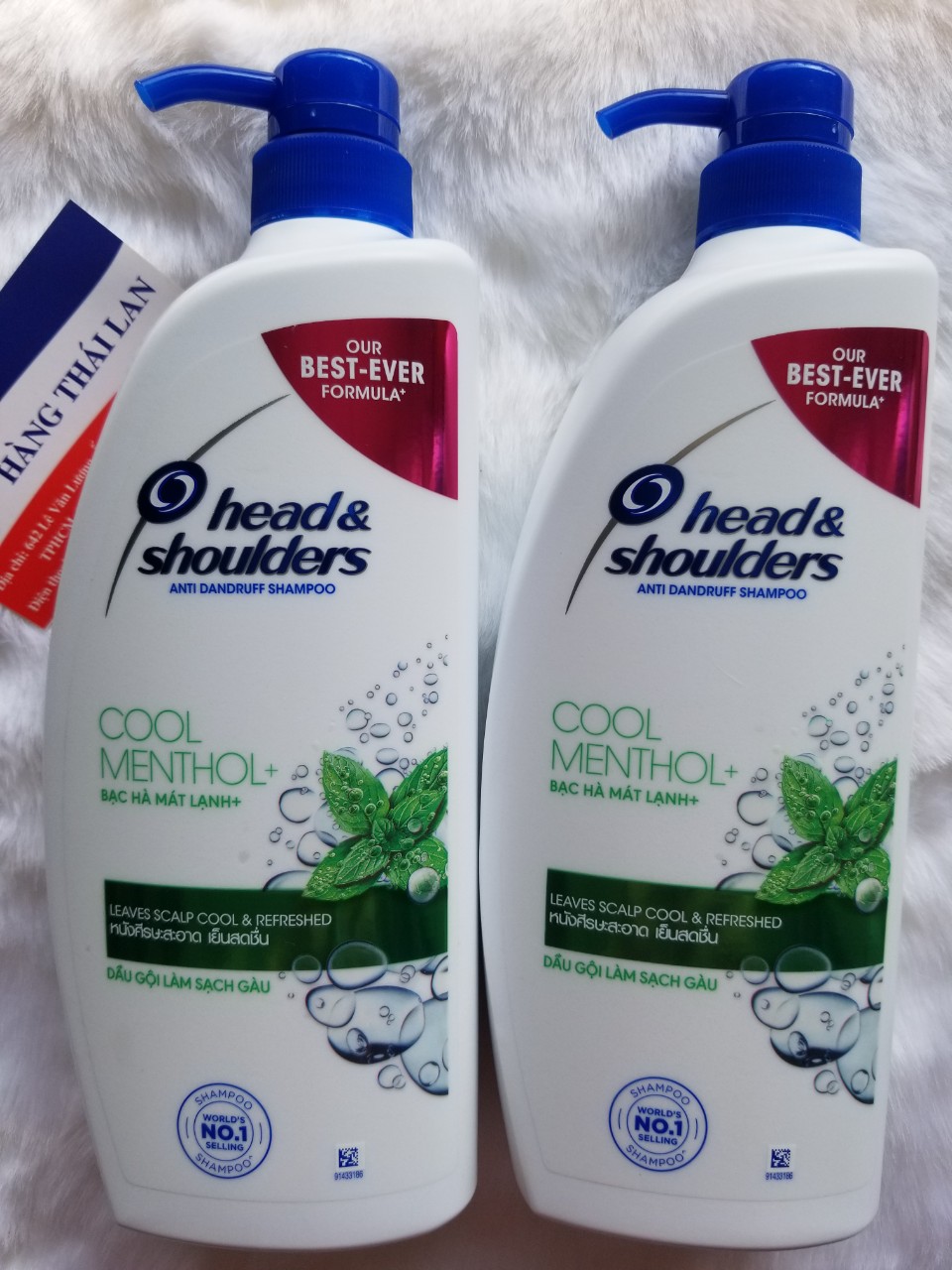 [HCM]Dầu gội Head Shoulders Thái Lan 850ml bạc hà