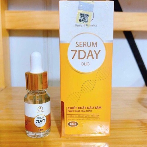 ( Hỗ Trợ Ship - Xả Hàng )  SERUM 7 DAY OLIC TRẮNG DA TRI THÂM TRI NÁM