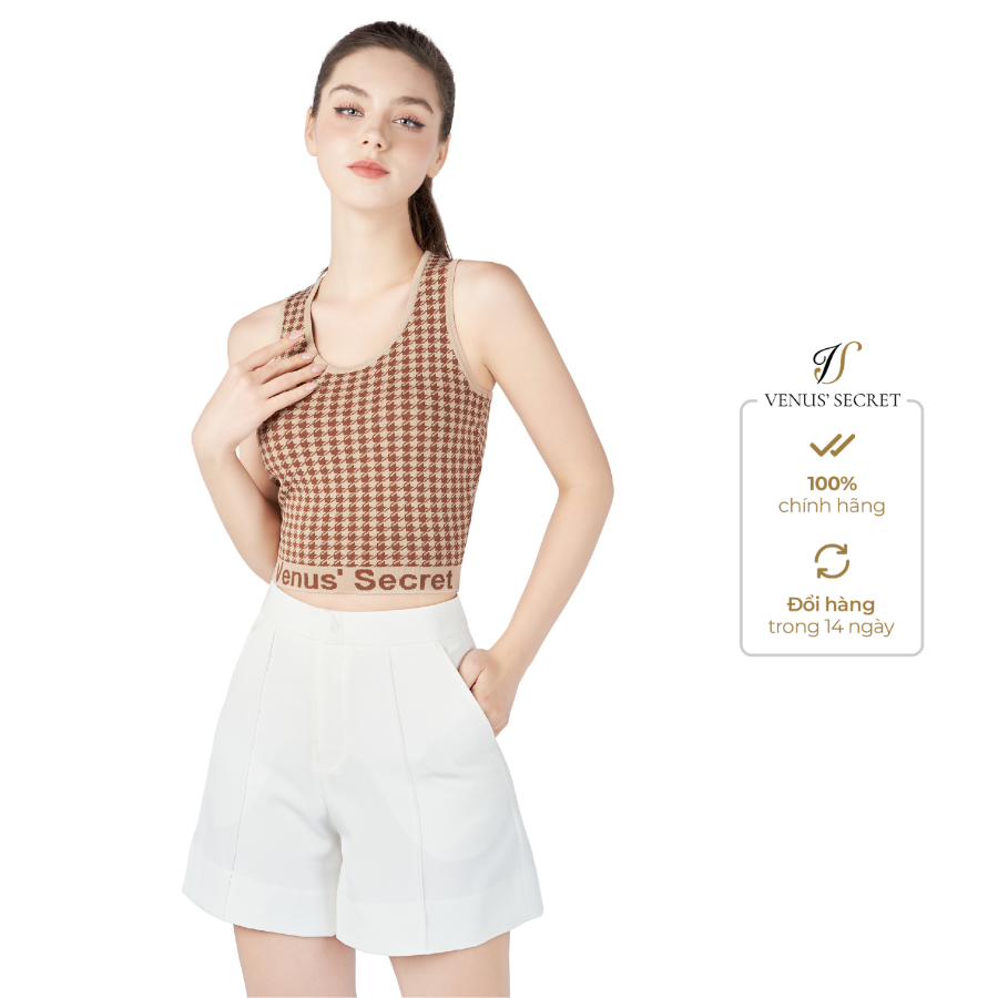 Áo sát nách dệt kim caro venus'secret - 1wa3sl