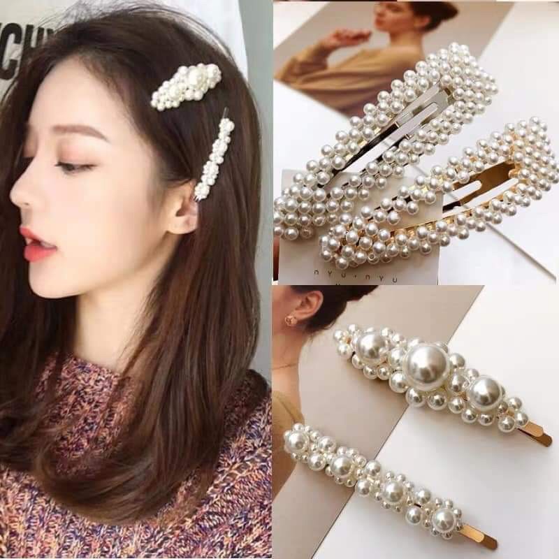 Set 4 kẹp tóc hàn quốc