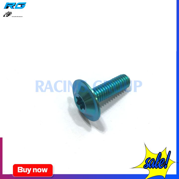 Ốc 6li20 Gr5 Đầu Dù Gắn Xe Máy Nhiều Màu (Giá 1 Con)