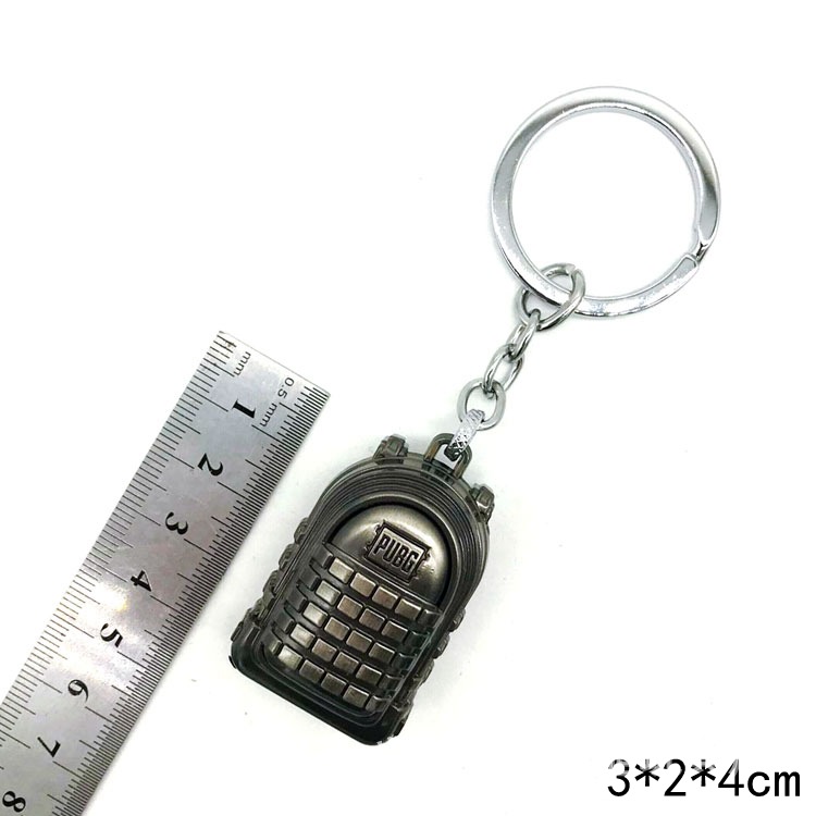 Móc khóa ba lô 3 vàng pubg cực chất