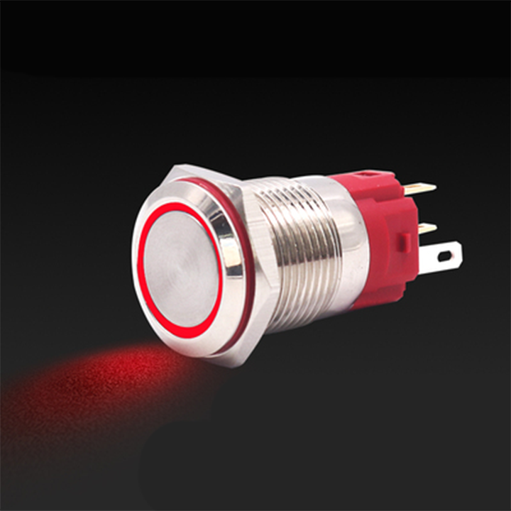 Nút nhấn nguồn 16mm, Nút nhấn nhả 5-24VDC