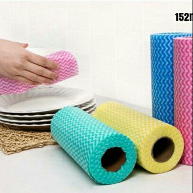 [HCM]Combo 100 Khăn Lau Đa Năng (gồm 2 cuộn)