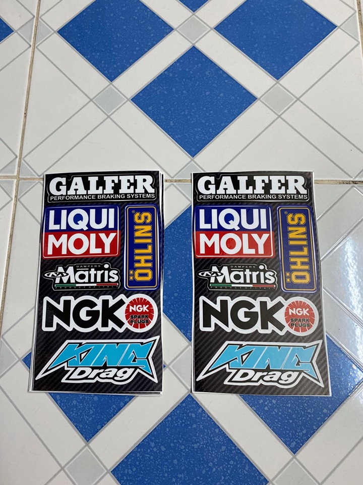 [HCM]TEM LOGO KING DRAG GALFER LIQUI