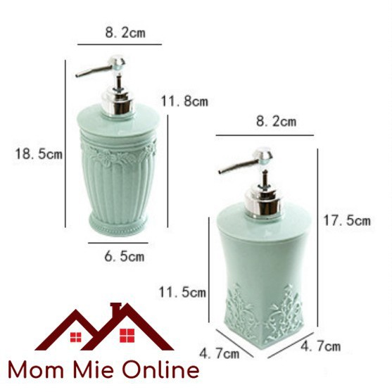 [HCM]Bình đựng sữa tắm dầu gội nước rửa tay 400ml
