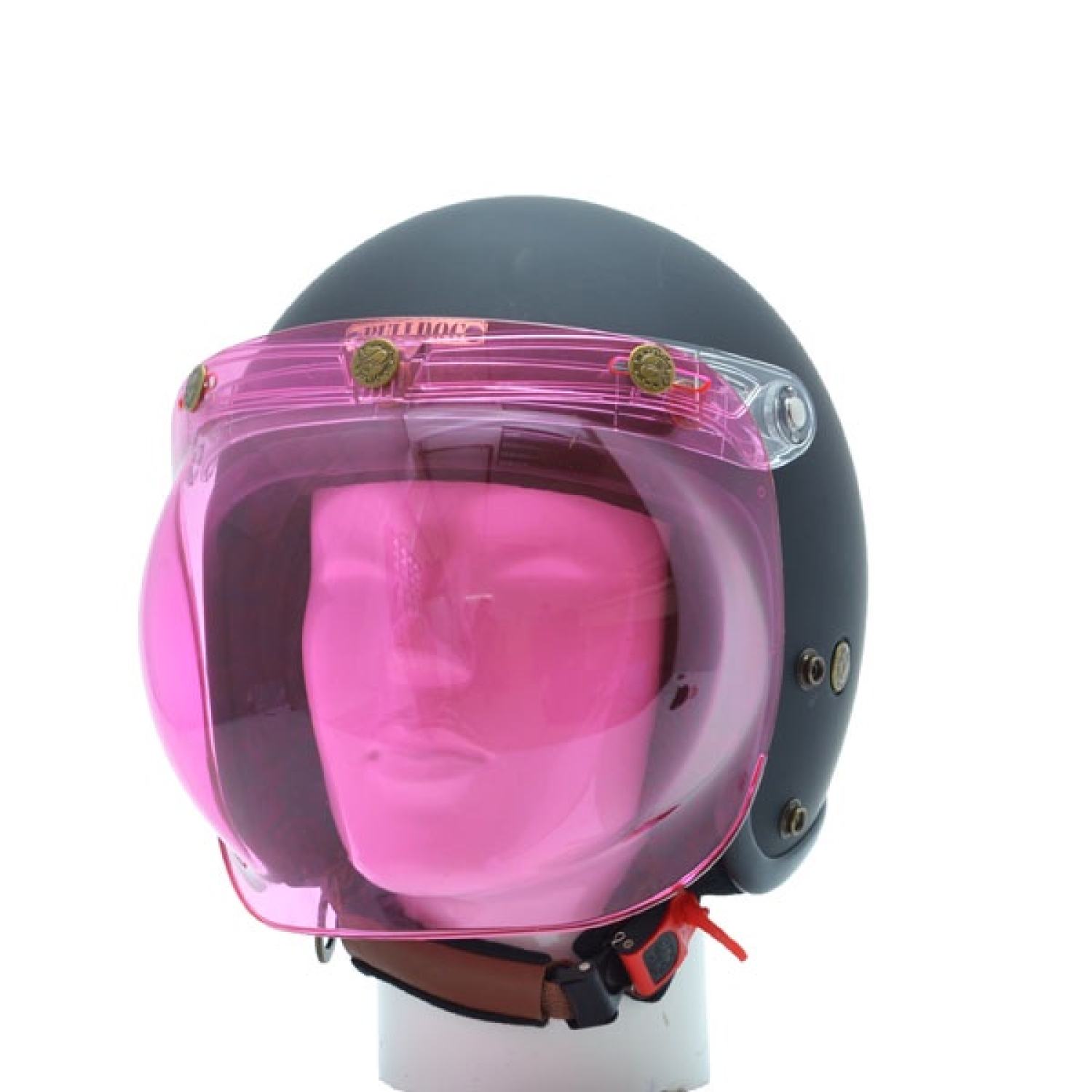 Kính chắn bulldog bubble dạng bầu - gara20