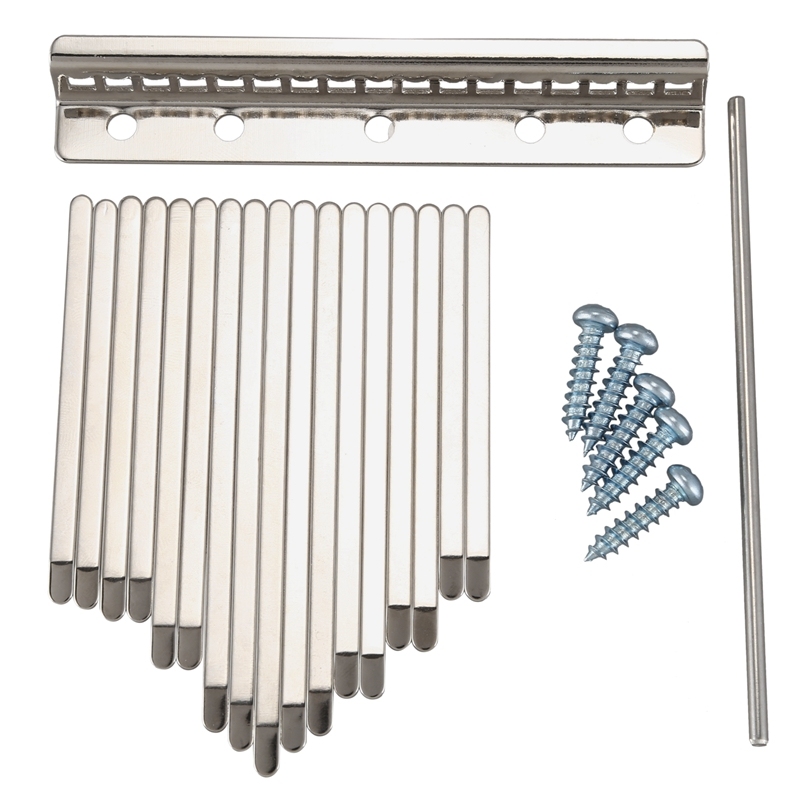 Thumb Piano Bridge Saddle 17 Keys Set Kit for Kalimba DIY Replacement Parts Malaysia