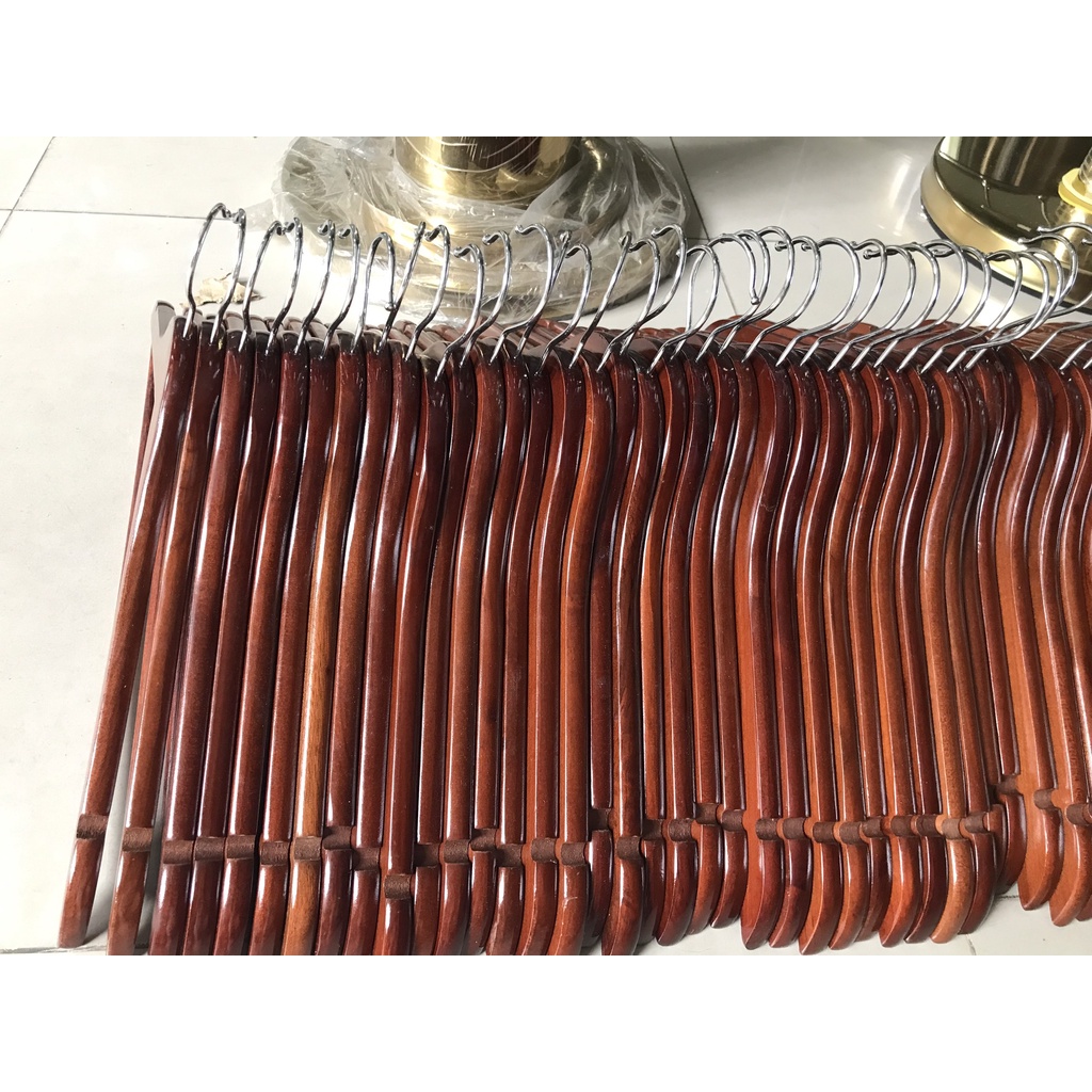 Móc áo gỗ nâu 1.2cm