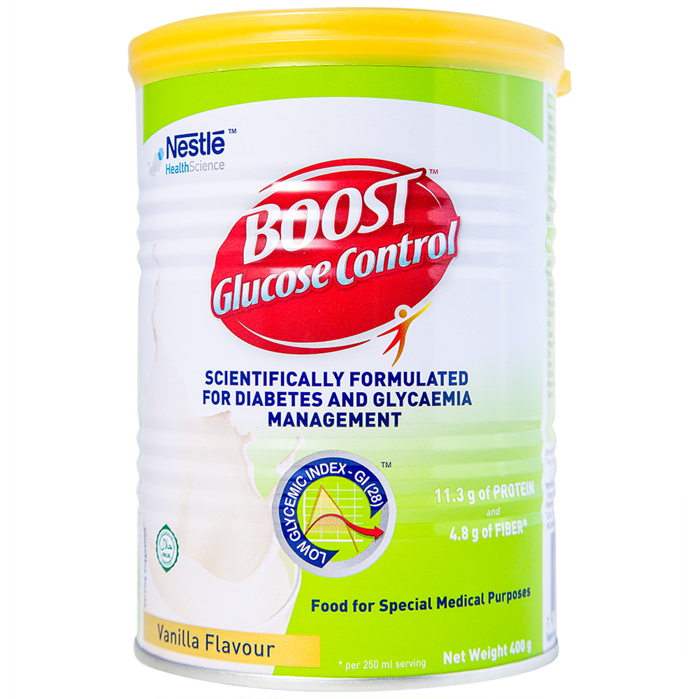 [Date 8.2026] Sữa Bột Boost Glucose Control Cho Người Tiểu Đường Lon 400g