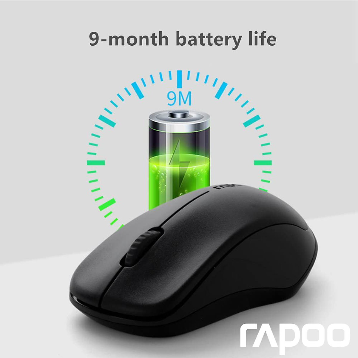 Rapoo wireless mouse 1680 silent wireless-genuine goods