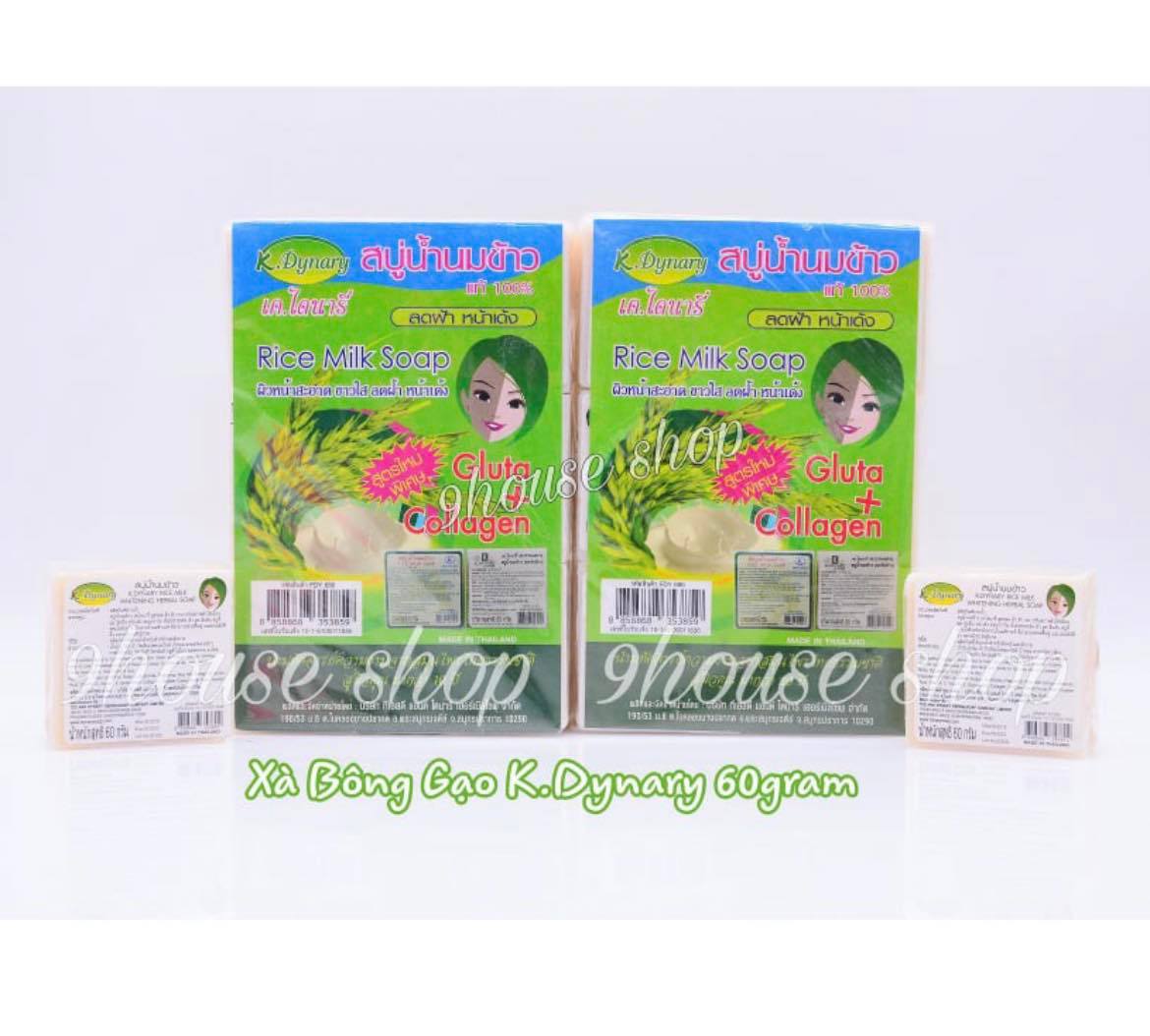 01 Cục Xà Bông Sữa Gạo (Da Mặt & Body) ThaiLand