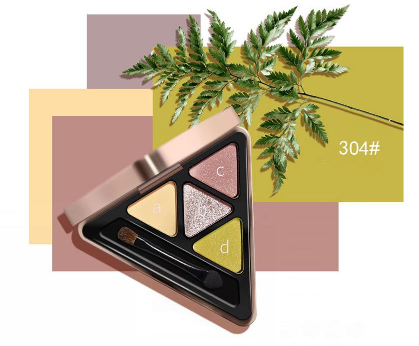SHOPTIDO Phấn Mắt 4 ô  Hold Live Time Color Eyeshadow Palette hàng nội địa Trung HL.309