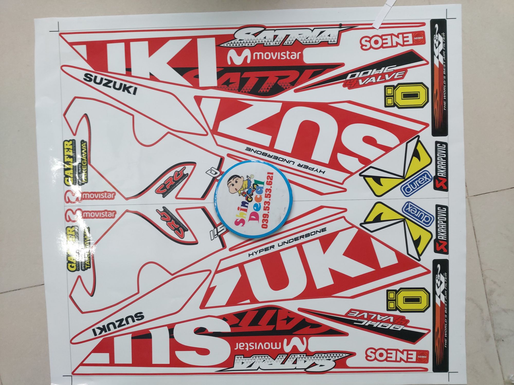[HCM]Tem satria fi movistar suzuki