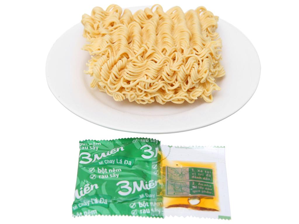 Thùng mì 3 Miền chay lá đa 65g x 30 gói