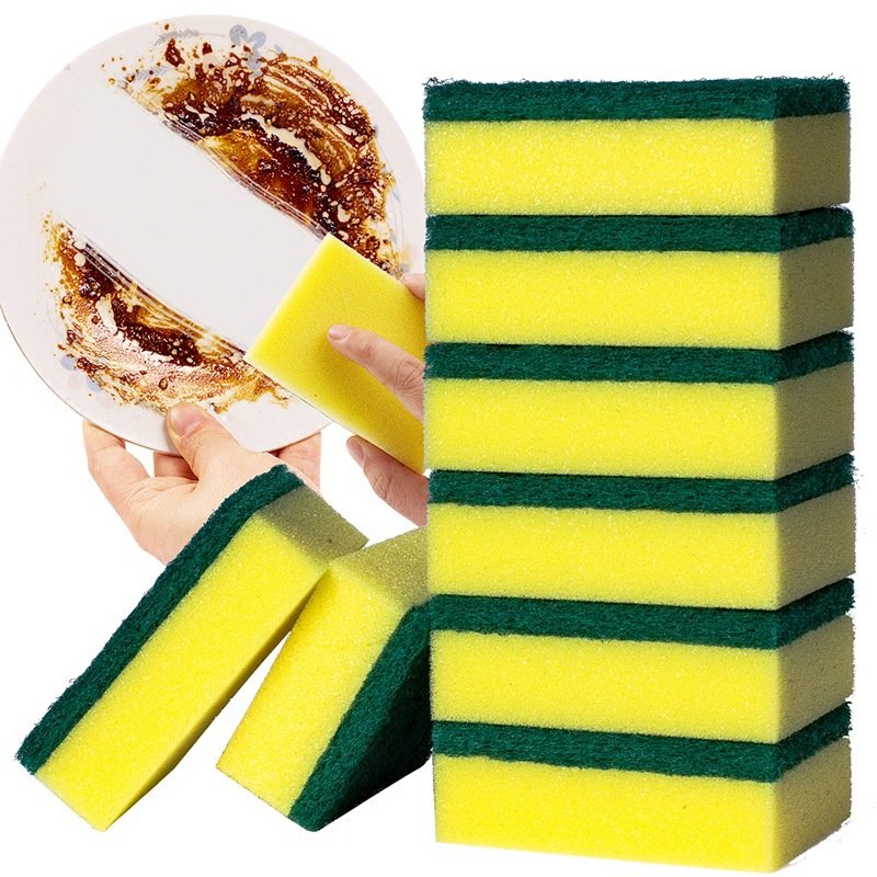 Miếng bọt biển rửa chén làm sạch tiện dụng cho nhà bếp