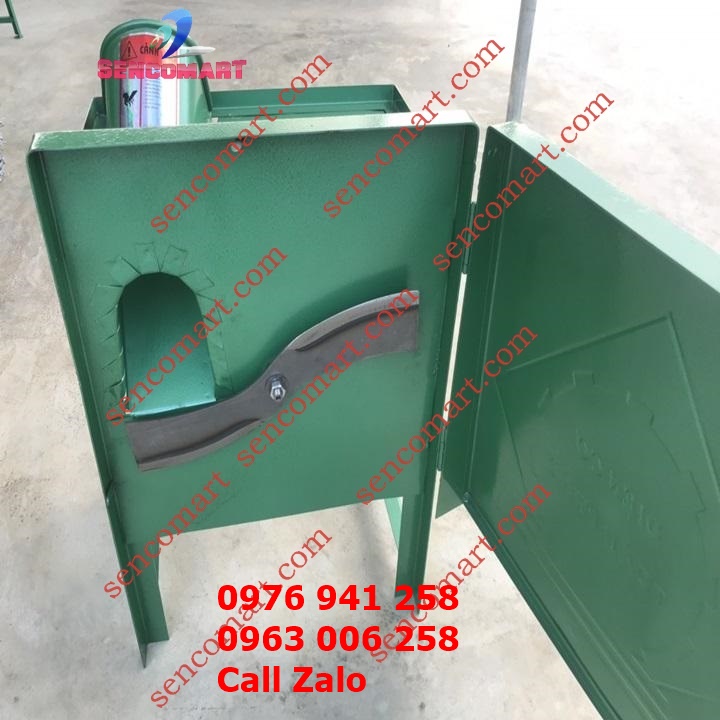 Lưỡi dao 40cm = 14mm chuyên lắp cho máy băm cỏ vuông