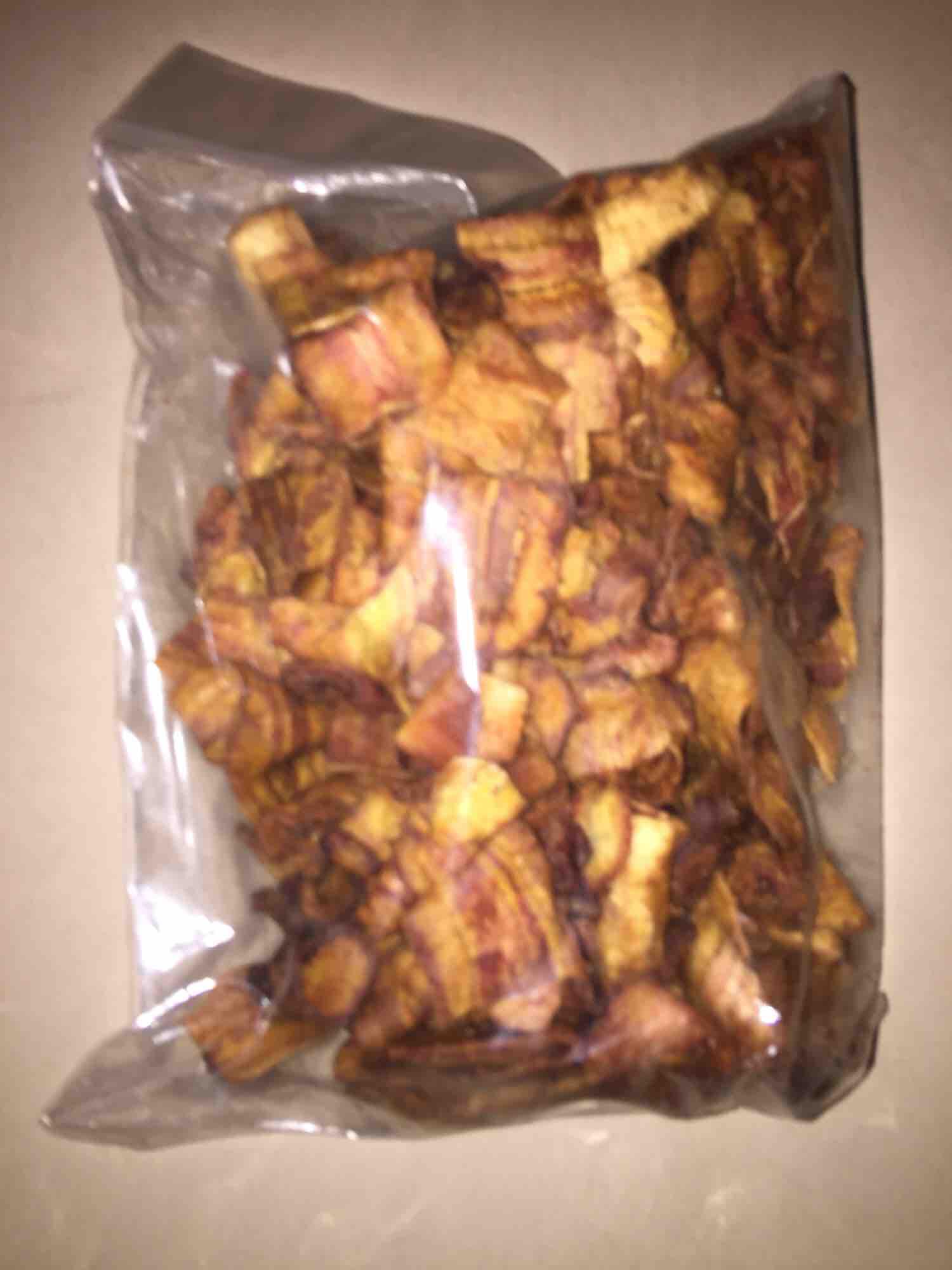 Chuối sấy giòn loại 500g, túi zip