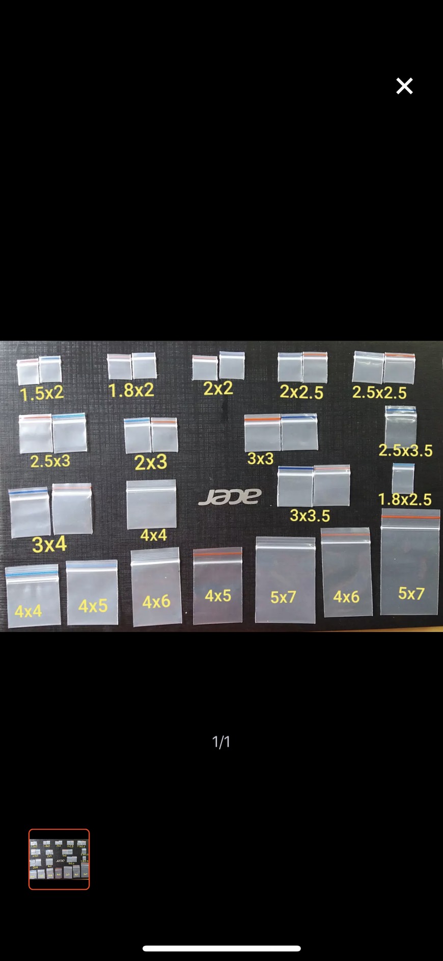 100 túi zip mini nhỏ dầy đẹp
