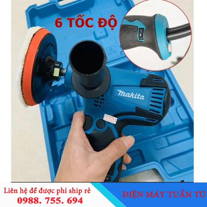 Máy đánh bóng nhật bản makita-gv6010