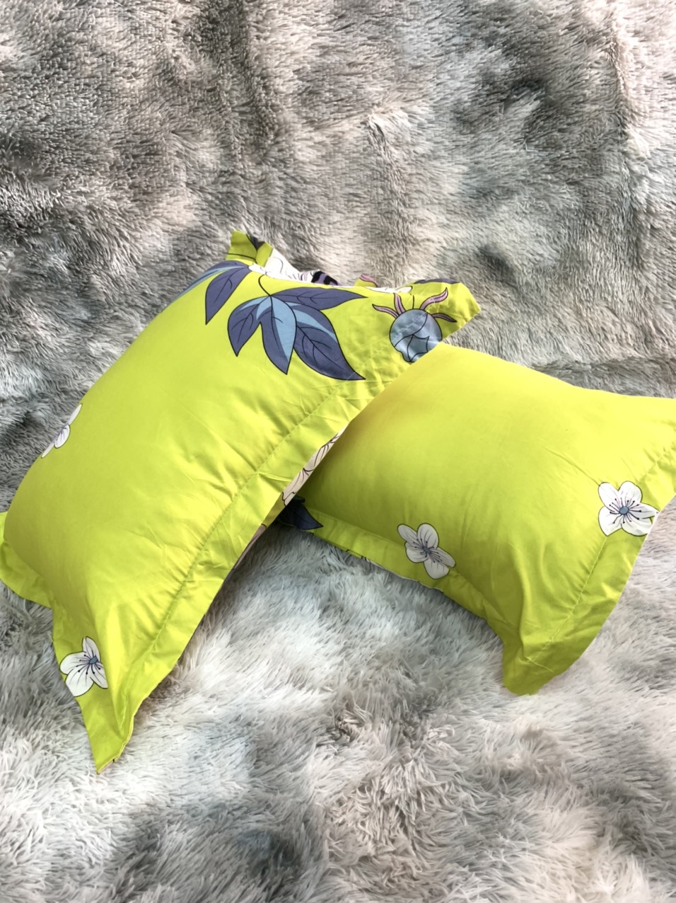 Combo 2 Vỏ gối nằm,áo gối nằm cotton poly-M411