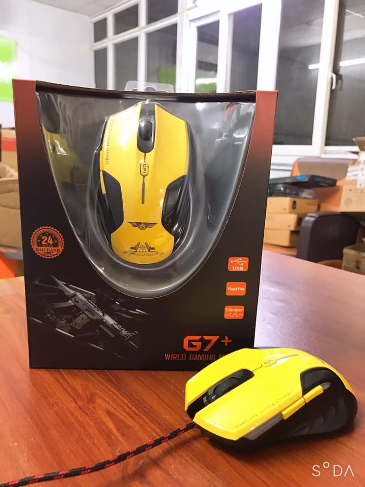 Chuột Dây Quang Gaming NEWMEN G7 Plus Cao cấp