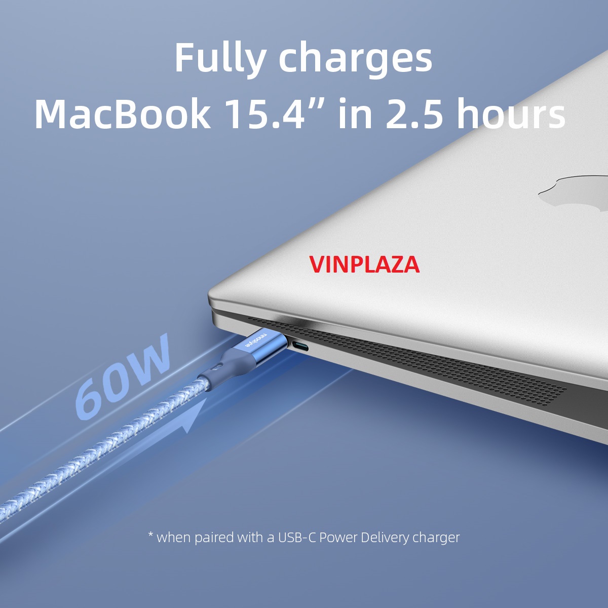CÁP INNOSTYLE POWERFLEX USB-C TO C 1.5M 60W (Đen, Bạc, Xanh) - ICC150AL