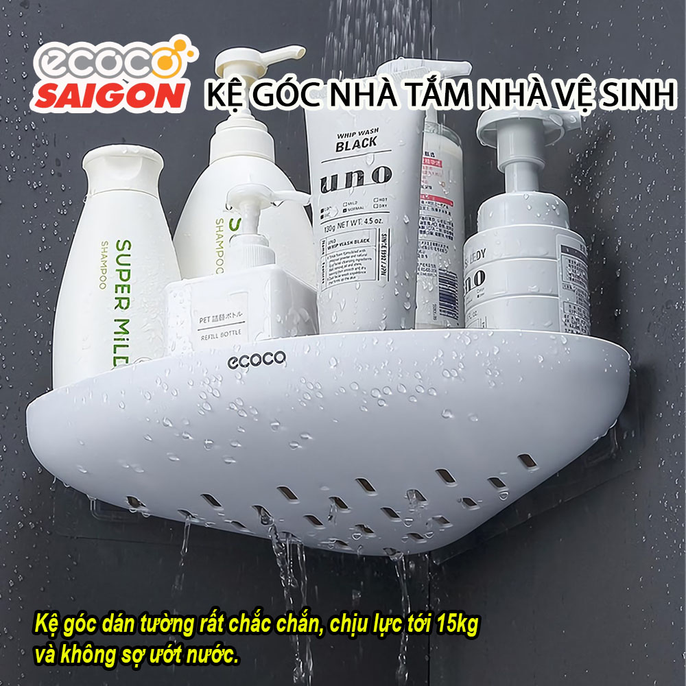 Kệ góc đa năng dán tường siêu chắc E2030