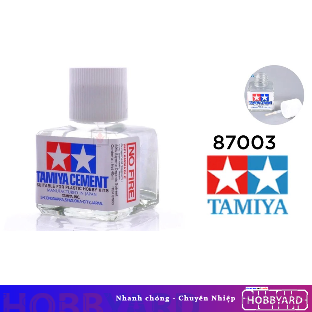 Keo tamiya trắng 87003 dán mô hình 40ml
