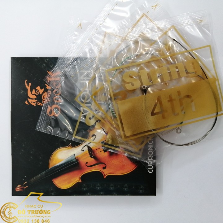 [HCM]BỘ DÂY ĐÀN VIOLIN Spock S122