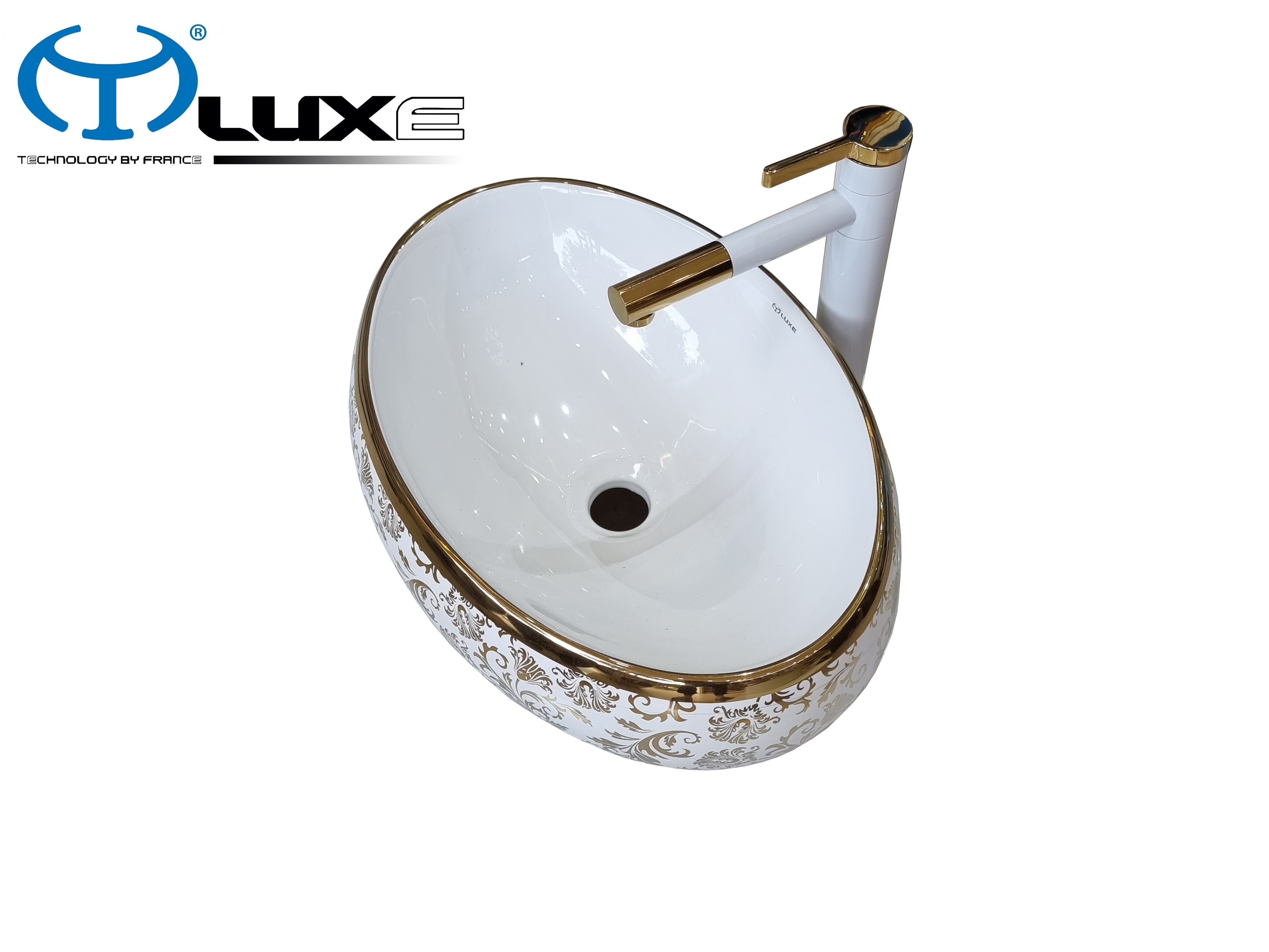 Vòi Chậu rửa mặt cao cấp Luxe V8007