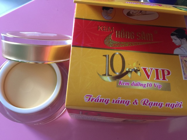 Kem Hồng Sâm Dưỡng Da 10 Tác Dụng Vip