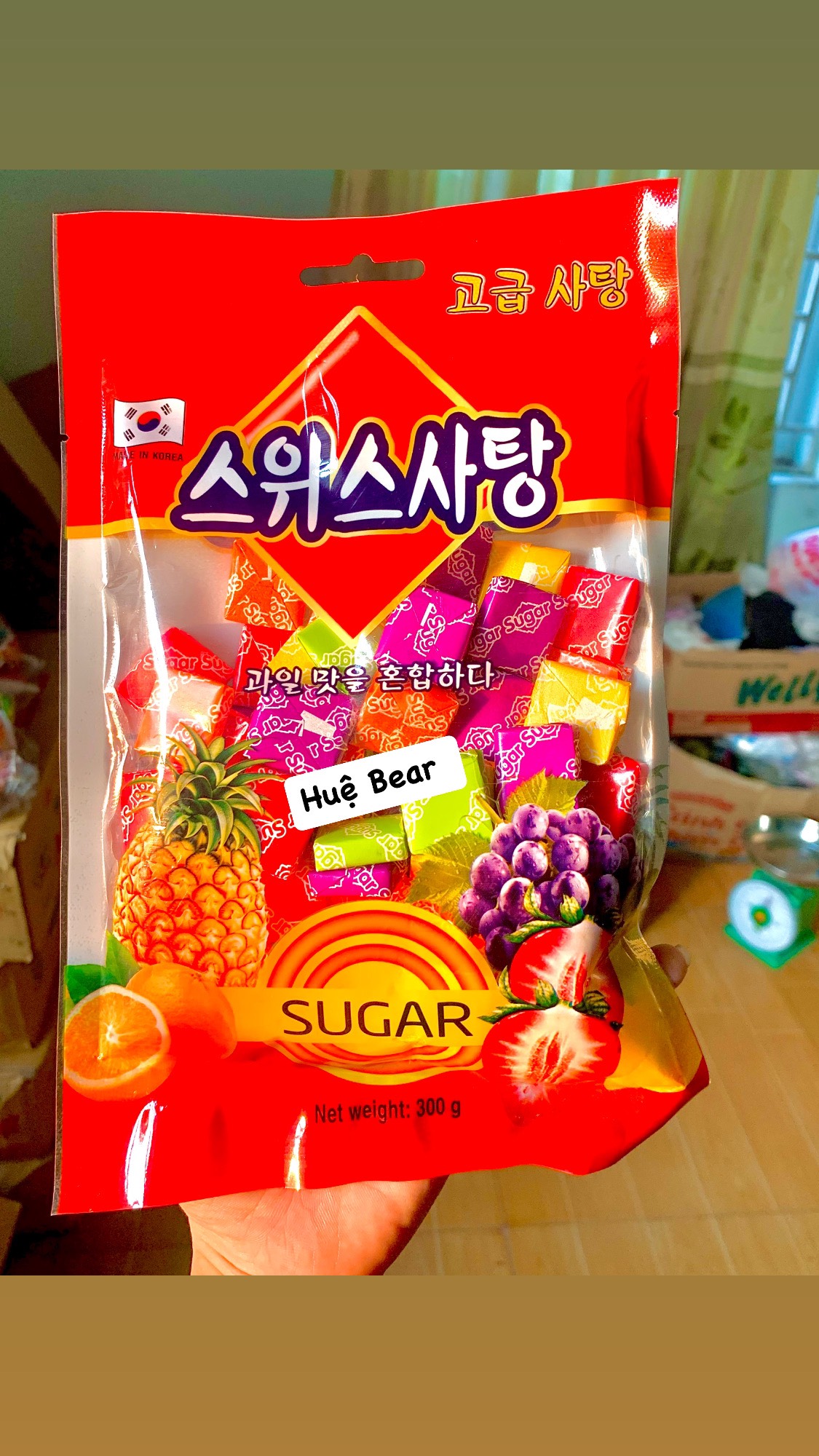 Bịch kẹo trái cây nhiều vị (300g)