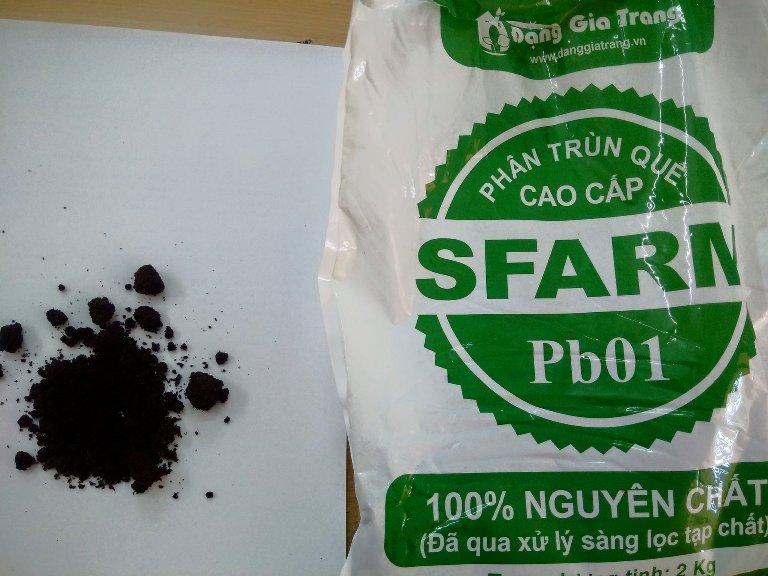 phân trùn quế đặng gia trang túi 2kg