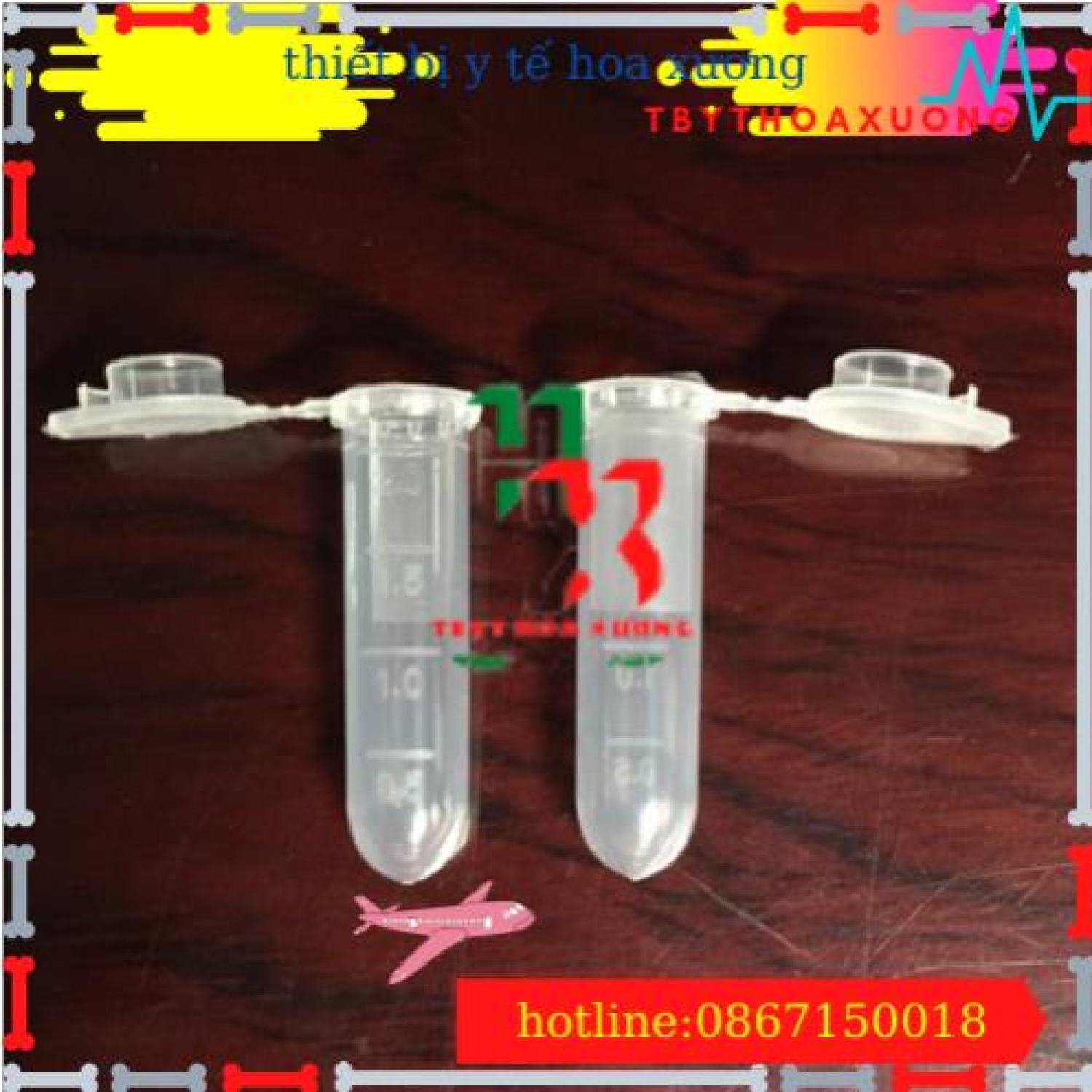 ComBo 50 Ống ly tâm 2ml - Eppendorf 2ml