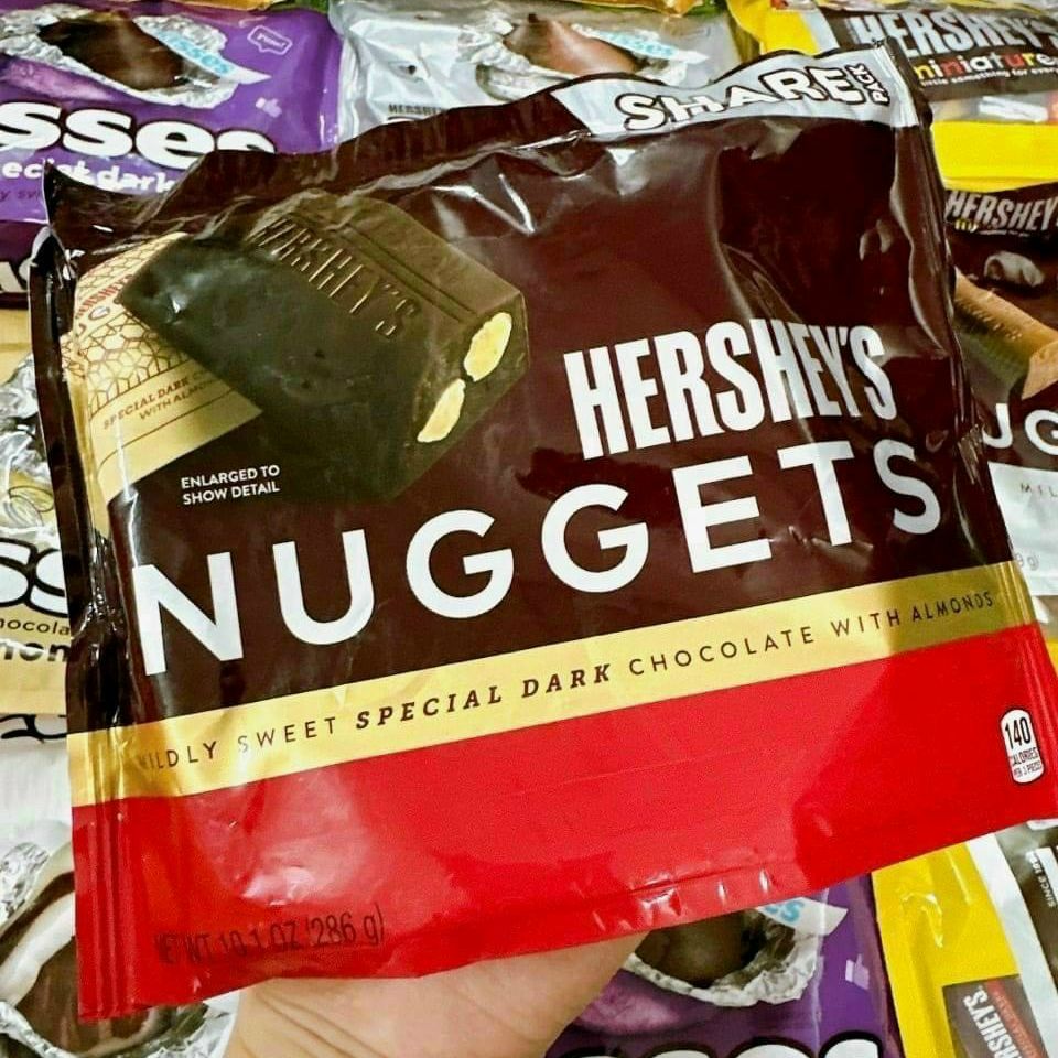 Kẹo Socola HERSHEY'S NUGGETS Mỹ 289gr - Date T7/2024