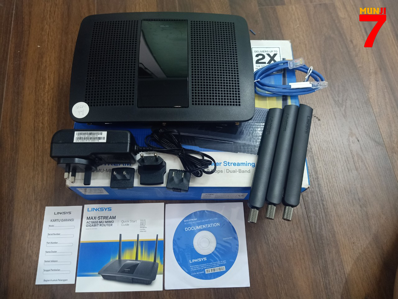 Bộ Phát Wifi Linksys EA7500 AC1900