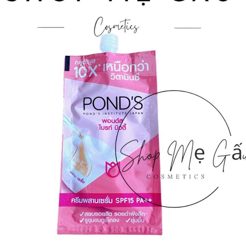 Lẻ 01 tuýp kem pond gói thái lan 7g