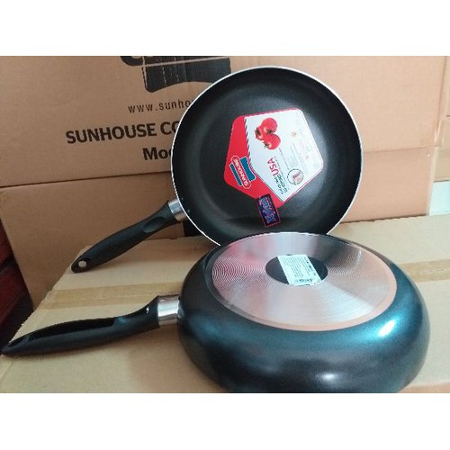 Chảo trơn chống dính Sunhouse CT26 (Đen)