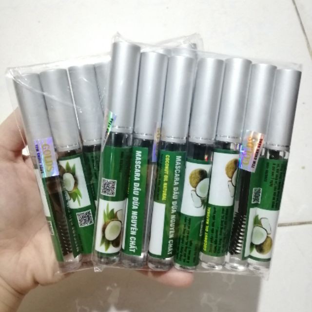 [HCM]Chuốt marcara dầu dừa làm dầy và dài mi