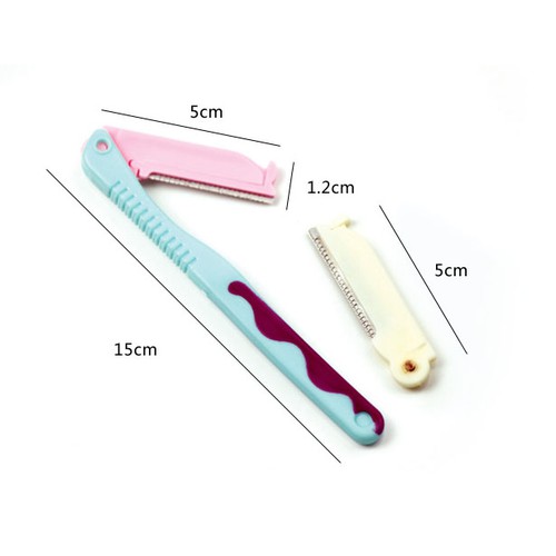 Combo 2 Bộ dao cạo lông mày Ailin kèm lưỡi thay thế