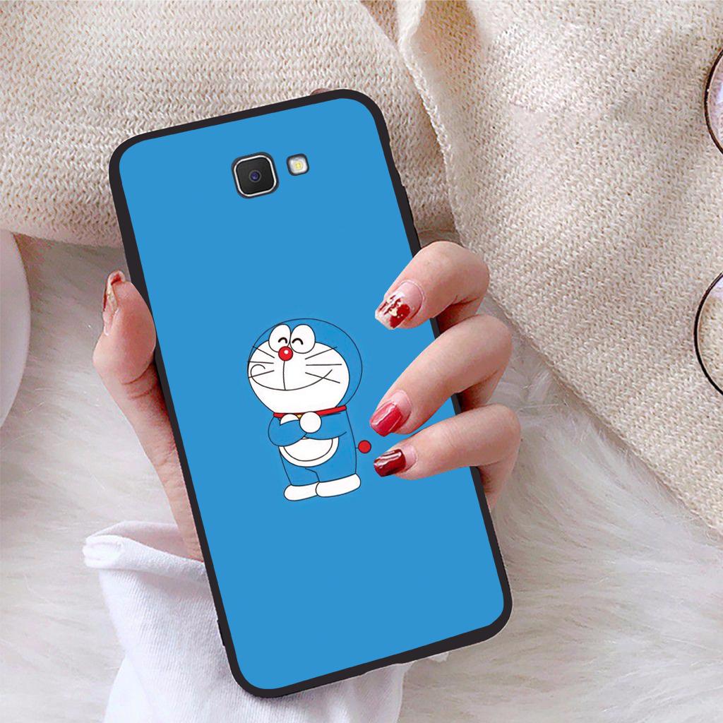 [HCM]Ốp lưng iCase dành cho Samsung Galaxy J7 Prime viền dẻo TPU BST Mèo Máy Thông Minh