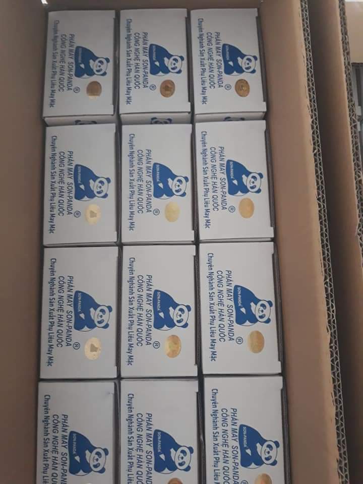 PHẤN MAY 2 MÀU, 4 MÀU CON GẤU SƠN-PANDA
