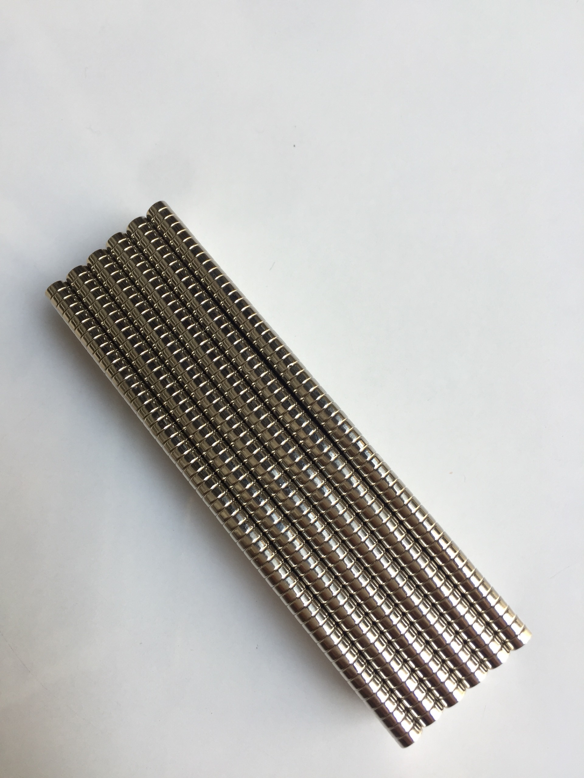 [HCM]Ø 6x2mm nam châm trắng NdFeB đất hiếm lực từ cực mạnh
