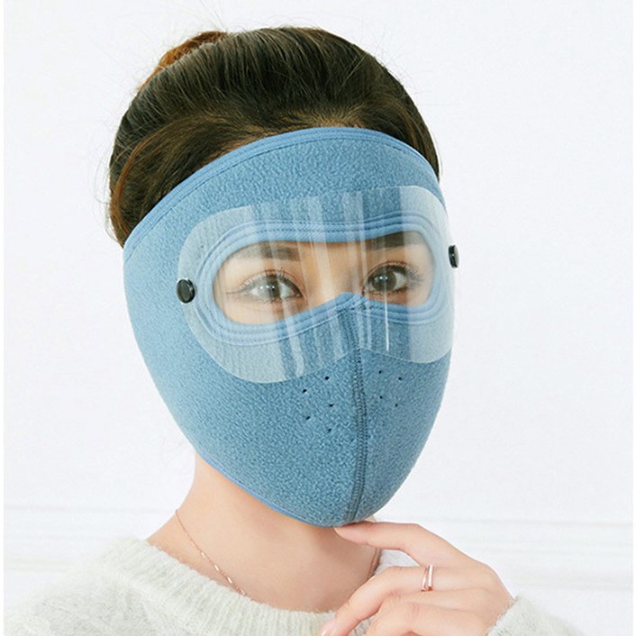 Khẩu trang ninja dán gáy vải nỉ siêu mát chống nắng chống bụi chạy xe đi phượt thích hợp cả nam và nữ - khau trang mat na ninja 2 lop dan gay