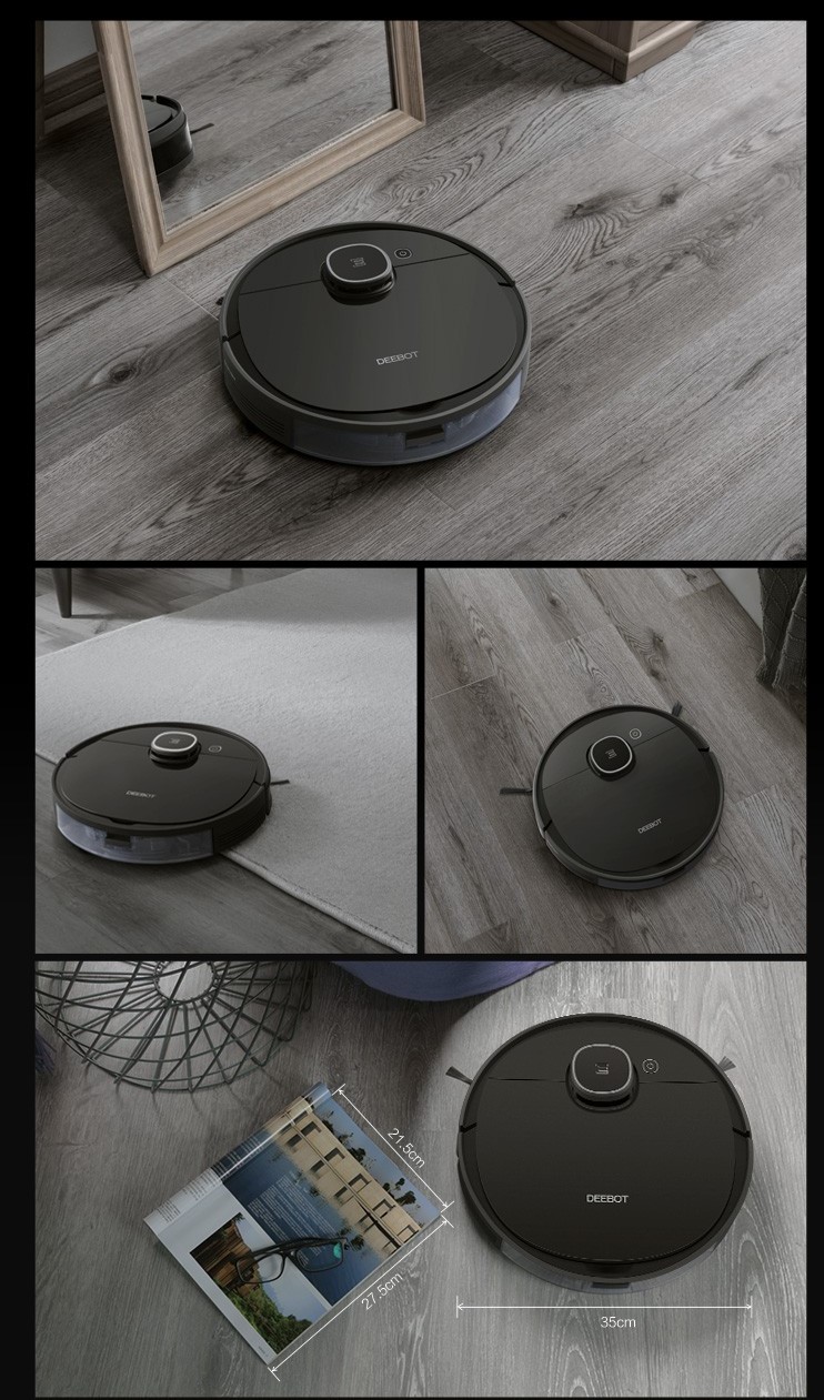[Trả góp 0%]Robot hút bụi lau nhà Ecovac Deebot T5 NEO/T5plus [hàng trưng bày]