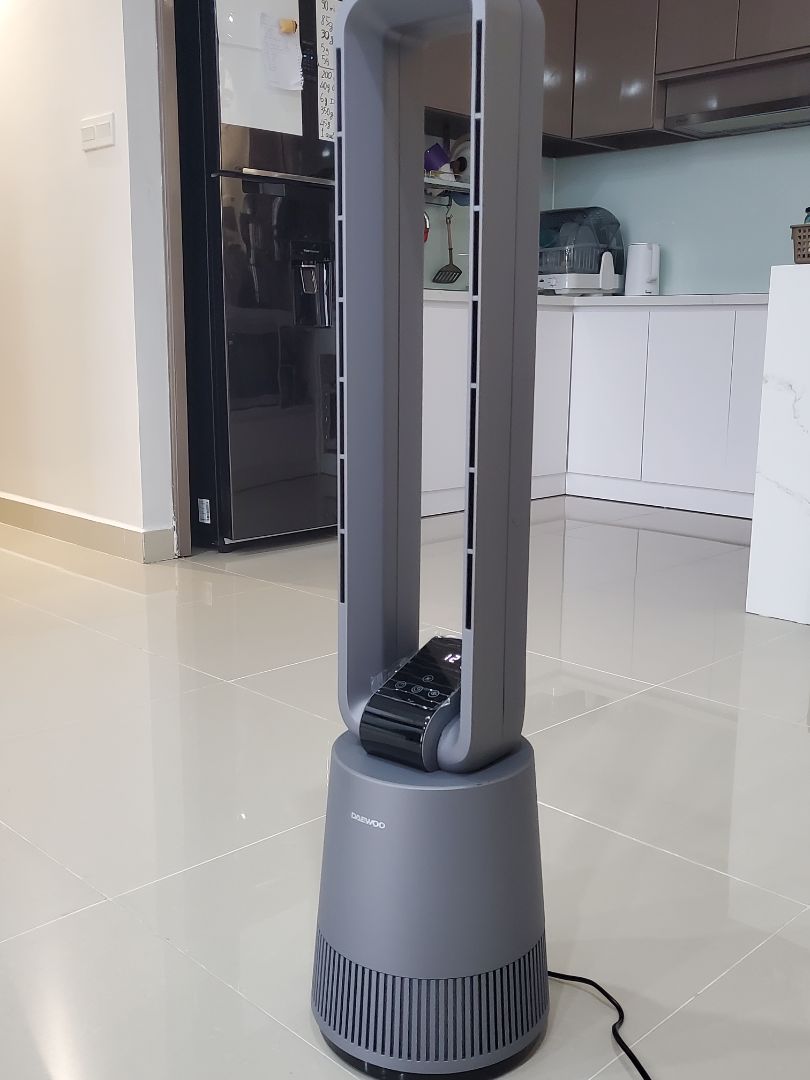 QUẠT CÂY KHÔNG CÁNH XIAOMI DAEWOO F9 Pro BLADELESS/F9 Max/Daewoo F10/Daewoo A1 PRO/Deawoo V6/Deawoo V8/Xiaomi KEHEAL A2/Xiaomi KEHEAL A3 Tạo ION - TÍCH HỢP CẢ TÍNH NĂNG LỌC KHÔNG KHÍ